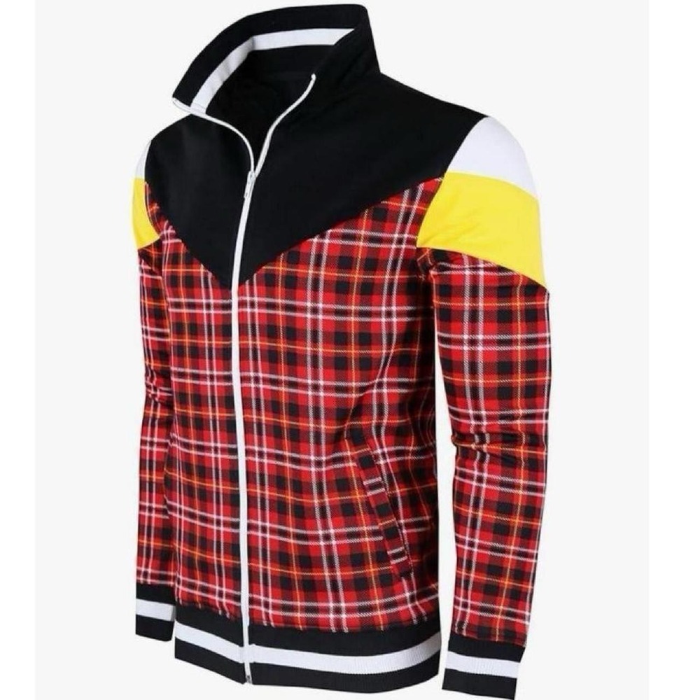 SCREENSHOT-TRACK JACKET Mens Urban Hip Hop Premium Track Jacket
